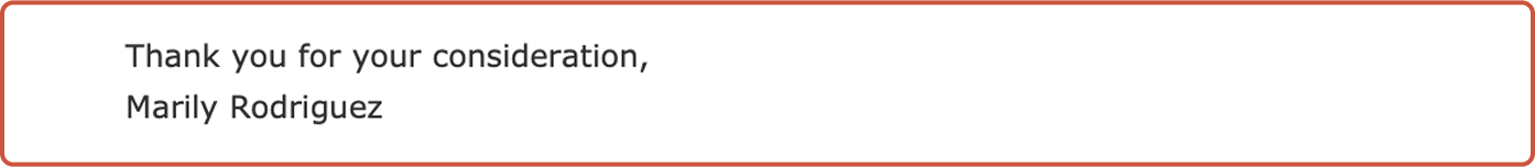 Closing Cover Letter hover