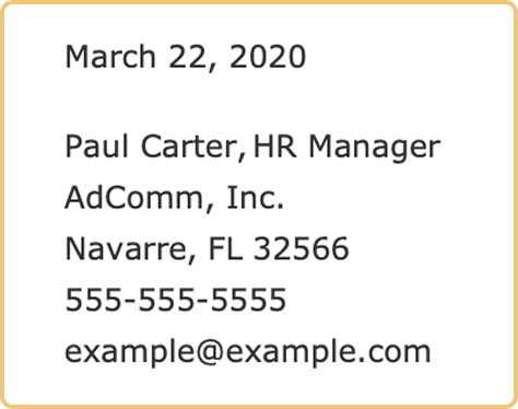 Employer Cover Letter hover