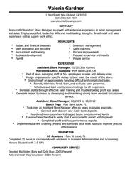 22 Sample Objective In Resume For Assistant Store Manager Background 