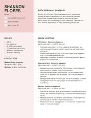 Executive Assistant Resume Examples Created By Pros MyPerfectResume