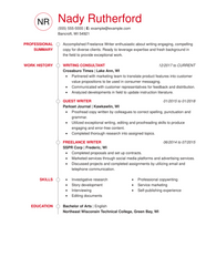 Freelance Writer Resume Example 2024 How to Guide