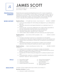 Template Cv Nurse Registered Nurse Resume Sample Writing Guide 