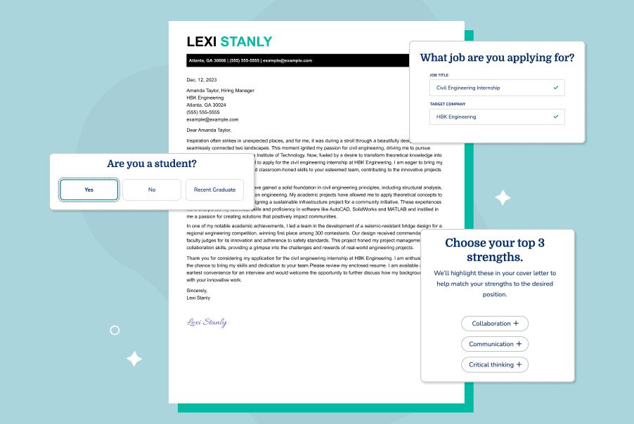 How to Write a Cover Letter for an Internship