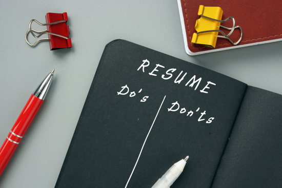 Resume Dos And Donts