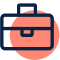 Icon representing expert guidance during job application process